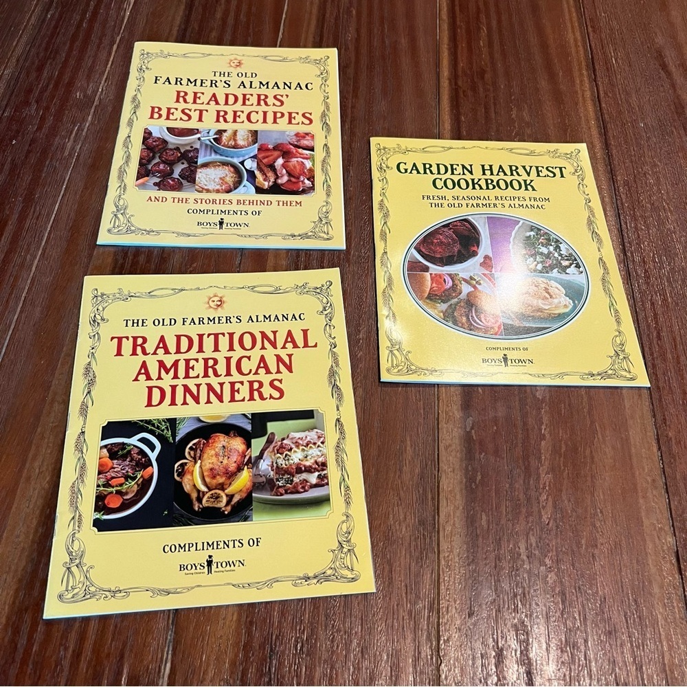 The Old Farmers Almanac Best Recipes American Dinners Garden Harvest Cookbook -3